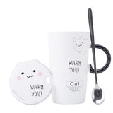 Creative Ceramic Mugs Cute Breakfast Coffee Cup Korean Versi