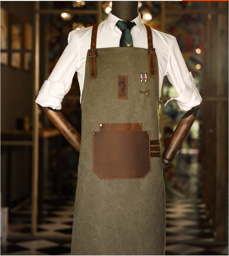 Barber Work Apron Barista