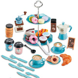 Simulation Coffee Snack Afternoon Tea Set Children's Play House Toys