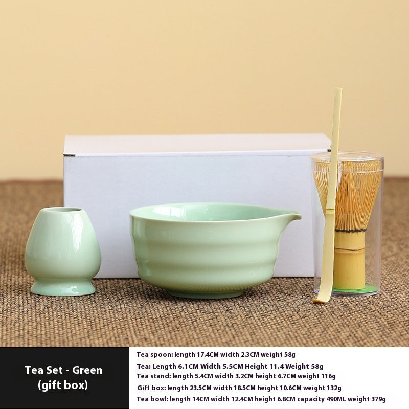 Ceramic Song Point Tea Tool Japanese Blender Suit