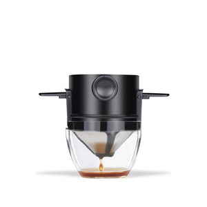Folding Hand Coffee Tea Stainless Steel Double-layer Drip Filtering Tool Hanging Ear