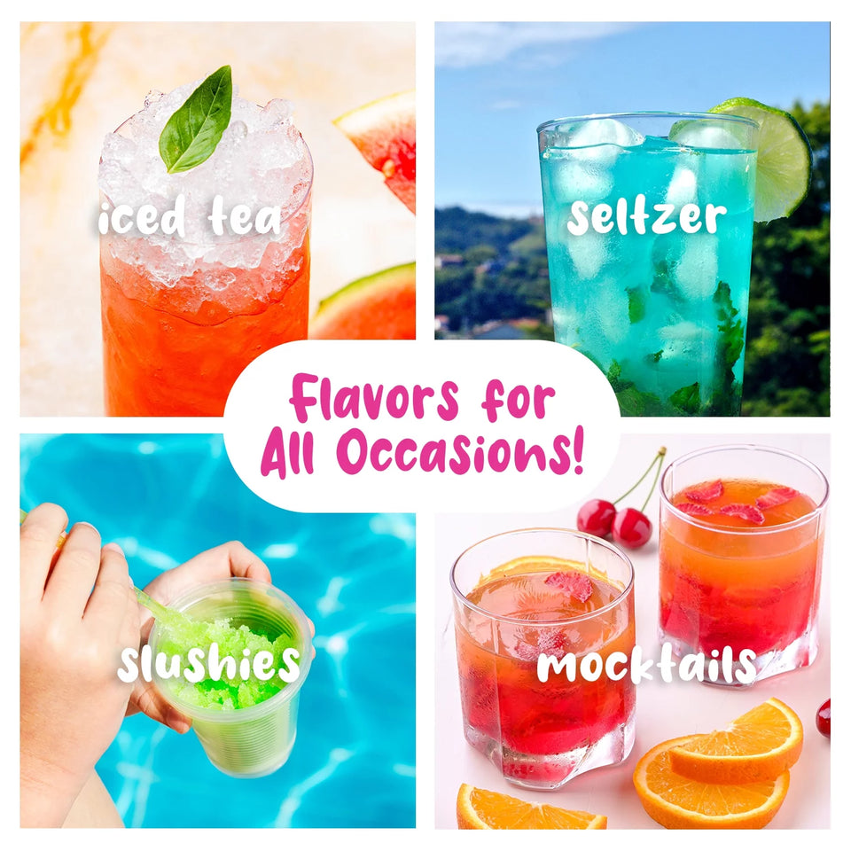 Snow Cone Maker Package with Syrup, Multicolor, Children-Friendly