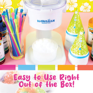 Snow Cone Maker Package with Syrup, Multicolor, Children-Friendly