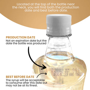 Syrup Brown Sugar 33 Oz Bottle for Coffee and Tea with Gold Coffee Syrup Pump, 33.8 Fl Oz (Pack of 1)