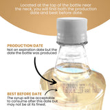 Syrup Brown Sugar 33 Oz Bottle for Coffee and Tea with Gold Coffee Syrup Pump, 33.8 Fl Oz (Pack of 1)