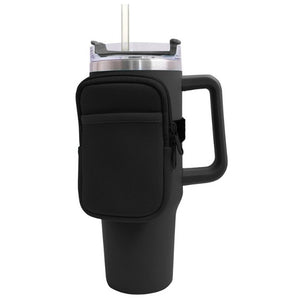 New Neoprene Cup Body Bag 40oz Water Cup Out Portable Small Bag Cow Multi-functional Key And COIN Case