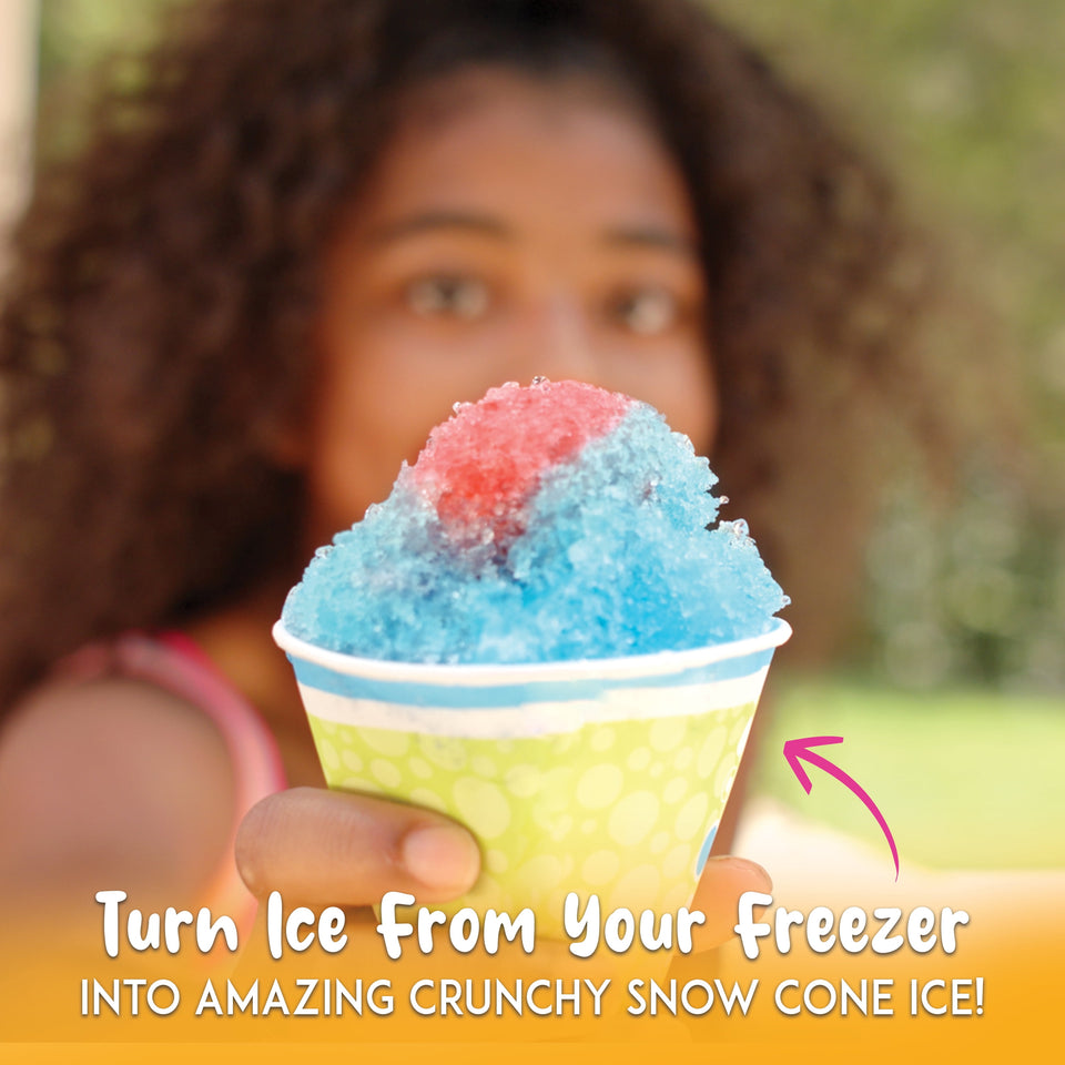 Snow Cone Maker Package with Syrup, Multicolor, Children-Friendly