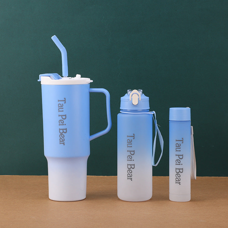 40oz Cup Gradient Three-piece Set
