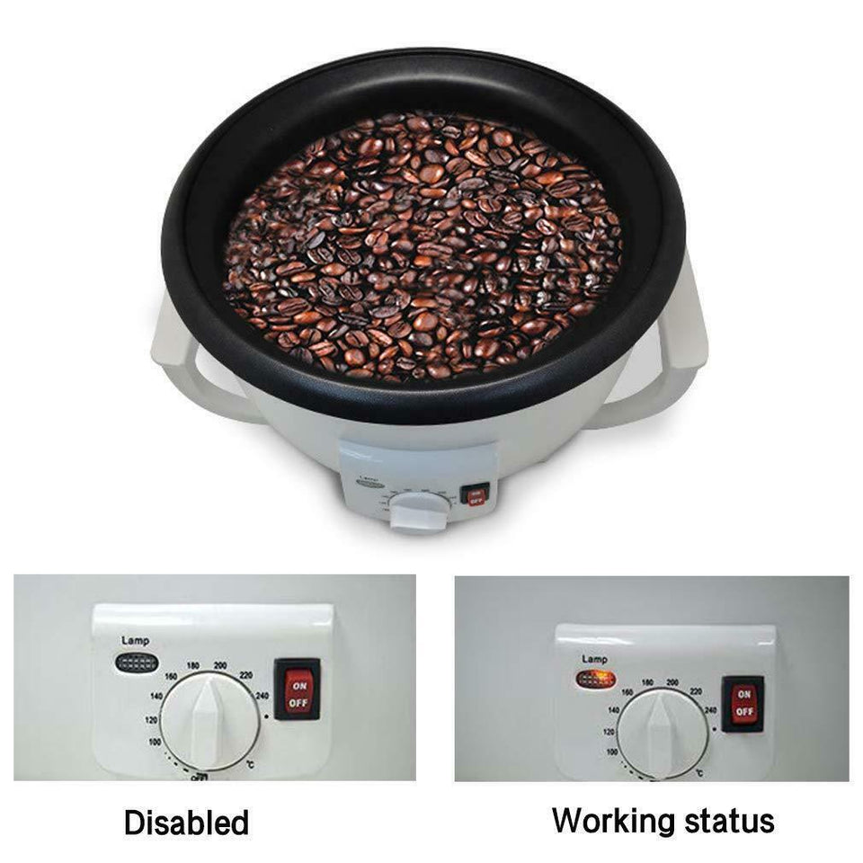 110V Electric Coffee Roaster Machine Coffee Bean Roaster Machine for Home Use