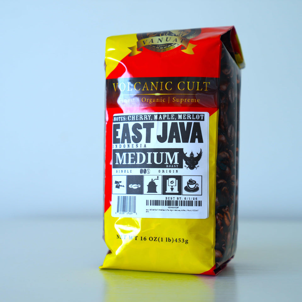 MEDIUM ROAST, Whole Bean Coffee, Organic Fresh Artisan Premium Beans (1 Pound, 16OZ, EL SALVADOR)