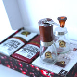GIFTBOX MEDIUM ROAST Whole Bean COFFEE KIT SET Volcanic Organic Cult Vanuat Supreme Finest Artisan Beans for Drip Coffee Cold Brew Espresso French Press   (32 ounces, Vanuatu+Brazil+Grind)
