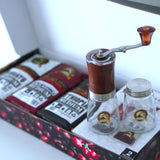 GIFTBOX MEDIUM ROAST Whole Bean COFFEE KIT SET Volcanic Organic Cult Vanuat Supreme Finest Artisan Beans for Drip Coffee Cold Brew Espresso French Press   (32 ounces, Vanuatu+Brazil+Grind)
