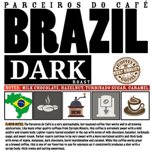 DARK ROAST VANUAT Dailiesdeals Organic Supreme Finest Artisan COFFEE Whole Bean Beans for Drip Coffee Cold Brew Espresso French Press Turkish Brew etc (Brazil, 16oz | Dark Roast)