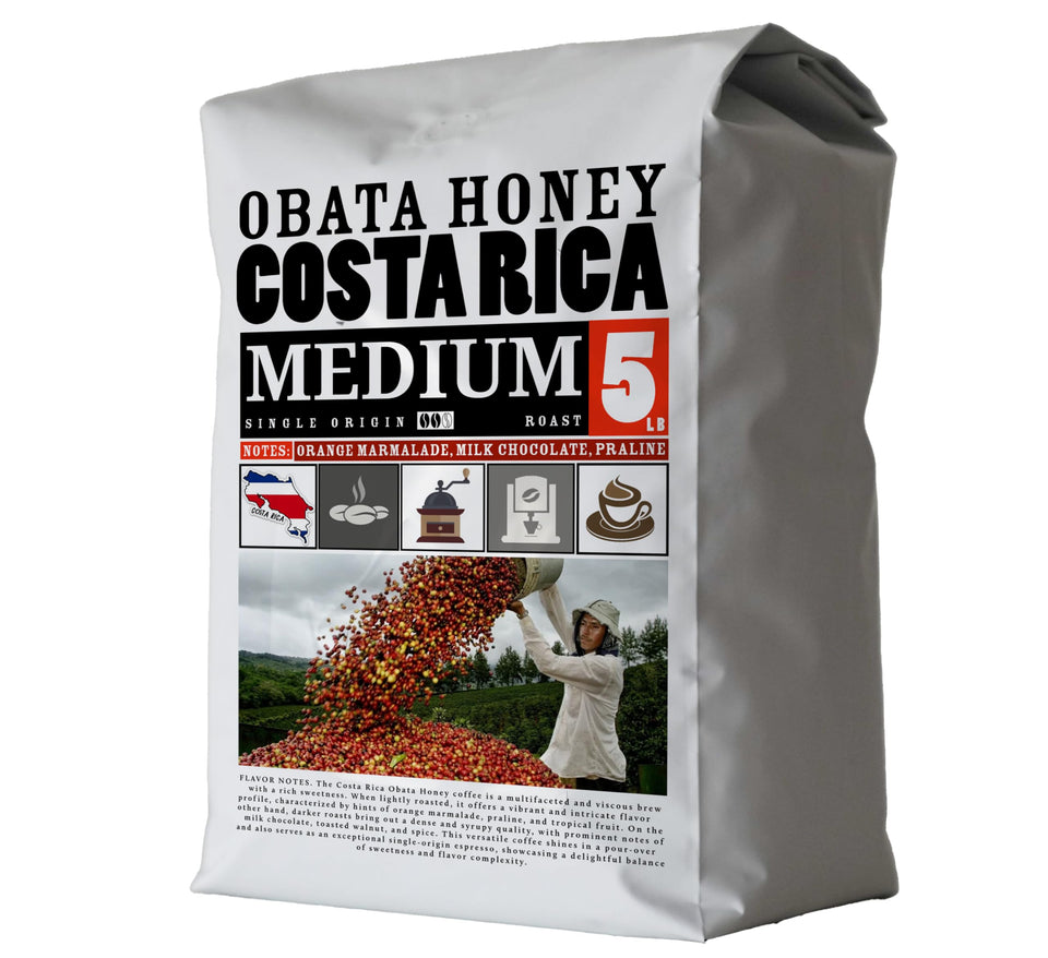 5lb Dailiesdeals COFFEE Whole Bean, Medium Roast, Delicious Taste, Heavenly Aroma - Fresh Bulk, Organic Fresh Artisan Premium Coffee Beans (5Pounds, 80 ounces, Brazil)