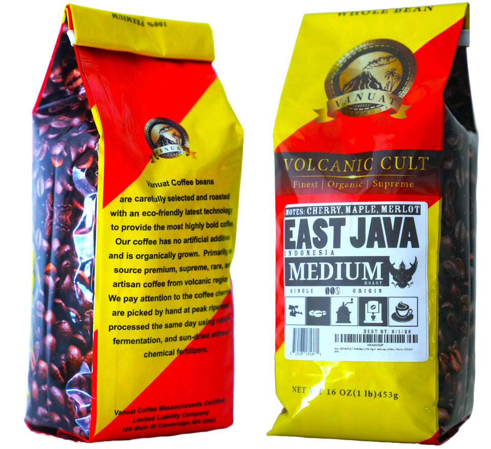 MEDIUM ROAST, Whole Bean Coffee, Organic Fresh Artisan Premium Beans (1 Pound, 16OZ, EL SALVADOR)