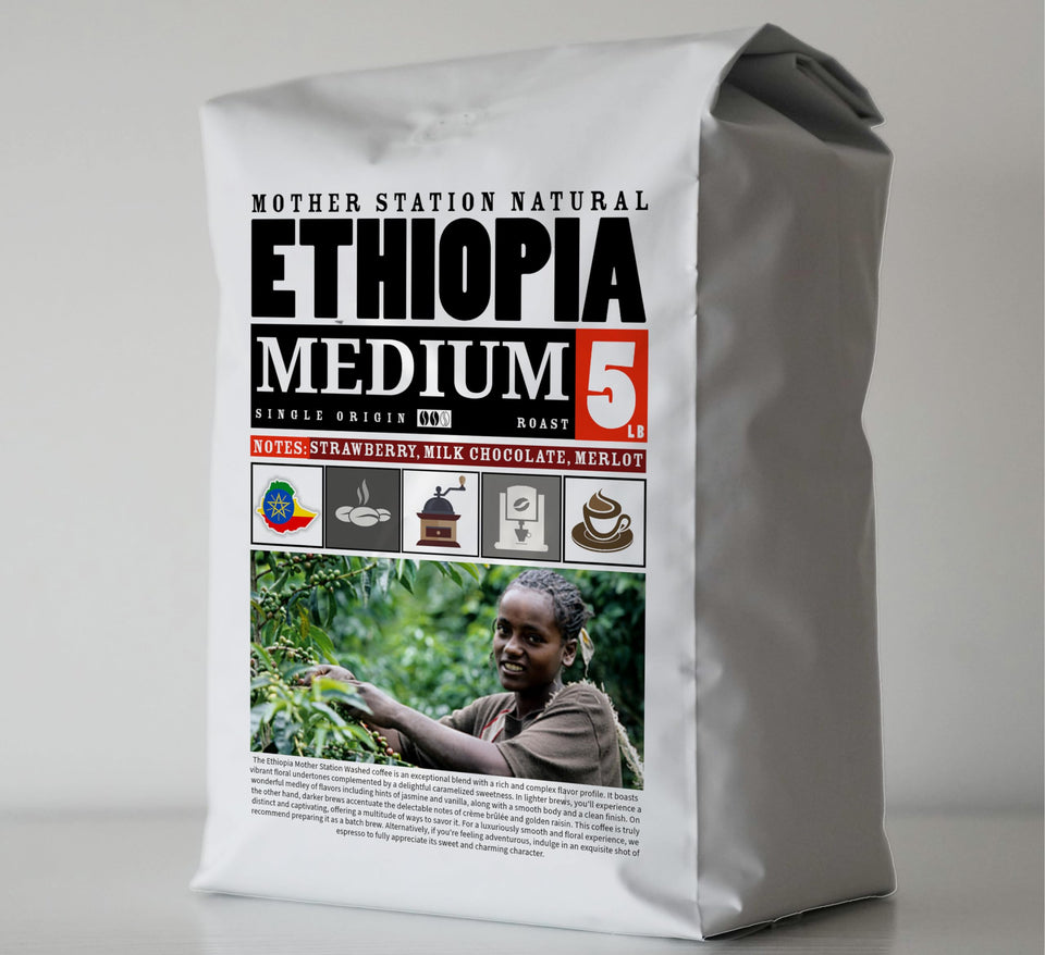 5lb Dailiesdeals COFFEE Whole Bean, Medium Roast, Delicious Taste, Heavenly Aroma - Fresh Bulk, Organic Fresh Artisan Premium Coffee Beans (5Pounds, 80 ounces, Brazil)