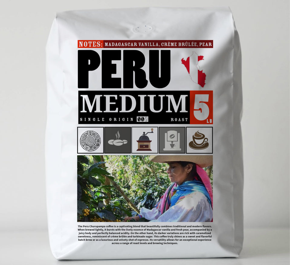 5lb Dailiesdeals COFFEE Whole Bean, Medium Roast, Delicious Taste, Heavenly Aroma - Fresh Bulk, Organic Fresh Artisan Premium Coffee Beans (5Pounds, 80 ounces, Brazil)