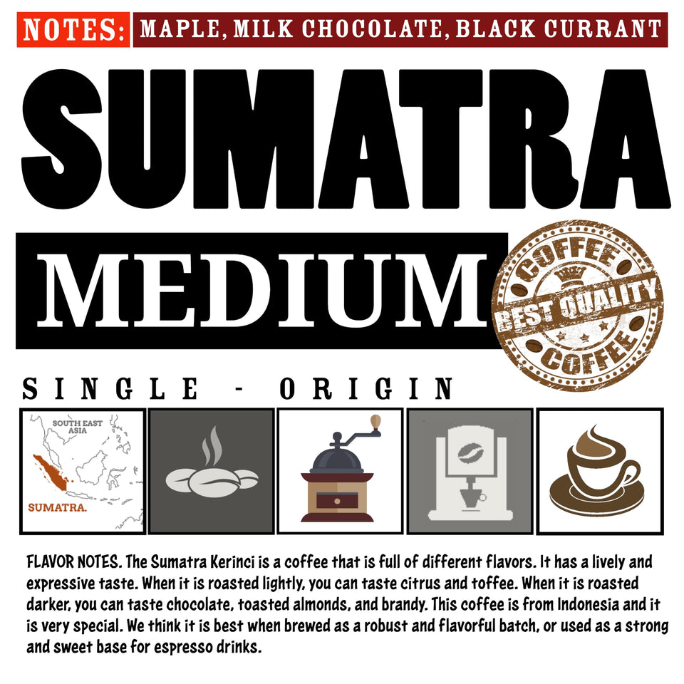 MEDIUM ROAST 16OZ Whole Bean Coffee Volcanic Organic Supreme Finest Artisan Beans for Drip Coffee Cold Brew Espresso French Press Turkish Brew etc (Brazil, 16oz, Medium)