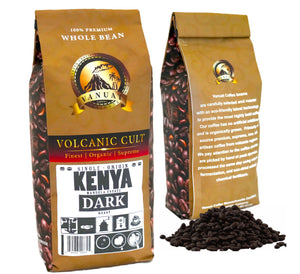 DARK ROAST VANUAT Dailiesdeals Organic Supreme Finest Artisan COFFEE Whole Bean Beans for Drip Coffee Cold Brew Espresso French Press Turkish Brew etc (Brazil, 16oz | Dark Roast)