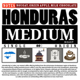 MEDIUM ROAST, Whole Bean Coffee, Organic Fresh Artisan Premium Beans (1 Pound, 16OZ, EL SALVADOR)