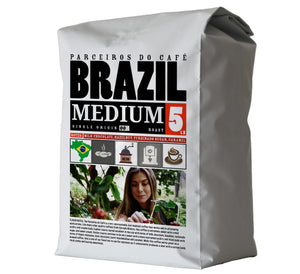5lb Dailiesdeals COFFEE Whole Bean, Medium Roast, Delicious Taste, Heavenly Aroma - Fresh Bulk, Organic Fresh Artisan Premium Coffee Beans (5Pounds, 80 ounces, Brazil)