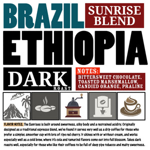DARK ROAST VANUAT Dailiesdeals Organic Supreme Finest Artisan COFFEE Whole Bean Beans for Drip Coffee Cold Brew Espresso French Press Turkish Brew etc (Brazil, 16oz | Dark Roast)