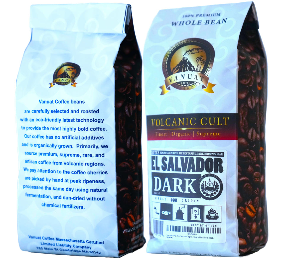 DARK ROAST, Whole Bean Coffee, Organic Fresh Artiżan Premium Beans, Dailiesdeals Vanuat LLC COLLECTION (1 Pound, 16OZ, EAST JAVA)