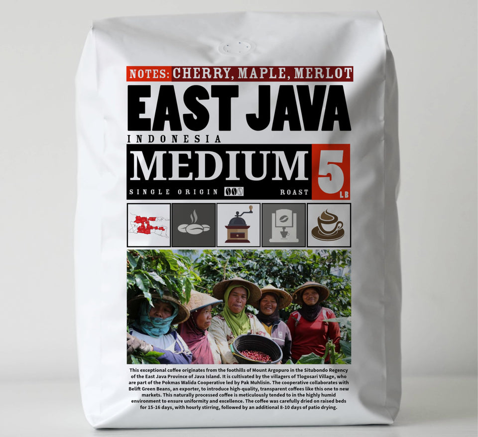 5lb Dailiesdeals COFFEE Whole Bean, Medium Roast, Delicious Taste, Heavenly Aroma - Fresh Bulk, Organic Fresh Artisan Premium Coffee Beans (5Pounds, 80 ounces, Brazil)