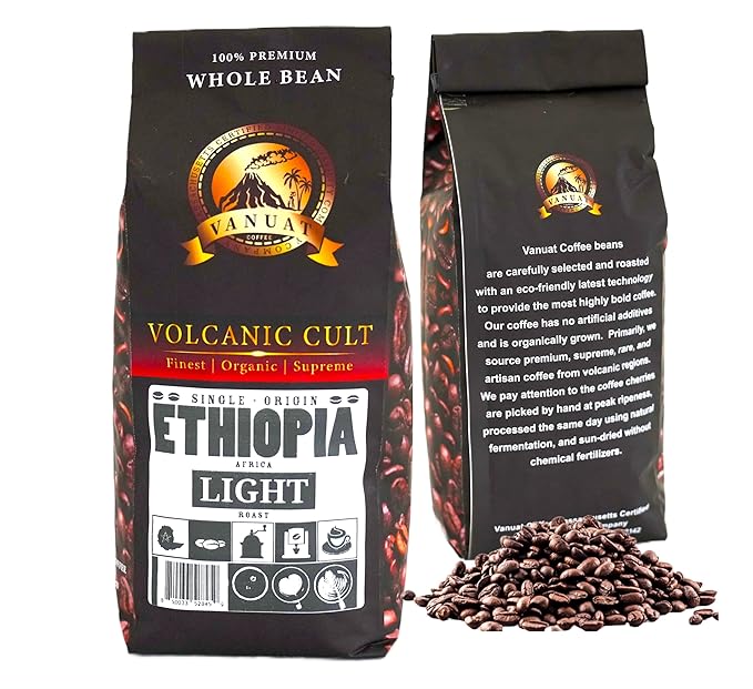 LIGHT ROAST WHOLE BEAN COFFEE SPECIALTY Dailiesdeals Vanuat Organic Supreme Finest Artisan beans. Sourcing premium artisan green specialty beans (Brazil, 16oz | LightROAST)