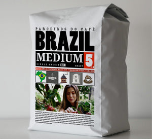 5lb Dailiesdeals COFFEE Whole Bean, Medium Roast, Delicious Taste, Heavenly Aroma - Fresh Bulk, Organic Fresh Artisan Premium Coffee Beans (5Pounds, 80 ounces, Brazil)