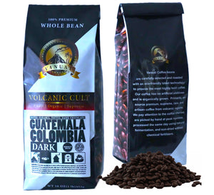 DARK ROAST VANUAT Dailiesdeals Organic Supreme Finest Artisan COFFEE Whole Bean Beans for Drip Coffee Cold Brew Espresso French Press Turkish Brew etc (Brazil, 16oz | Dark Roast)