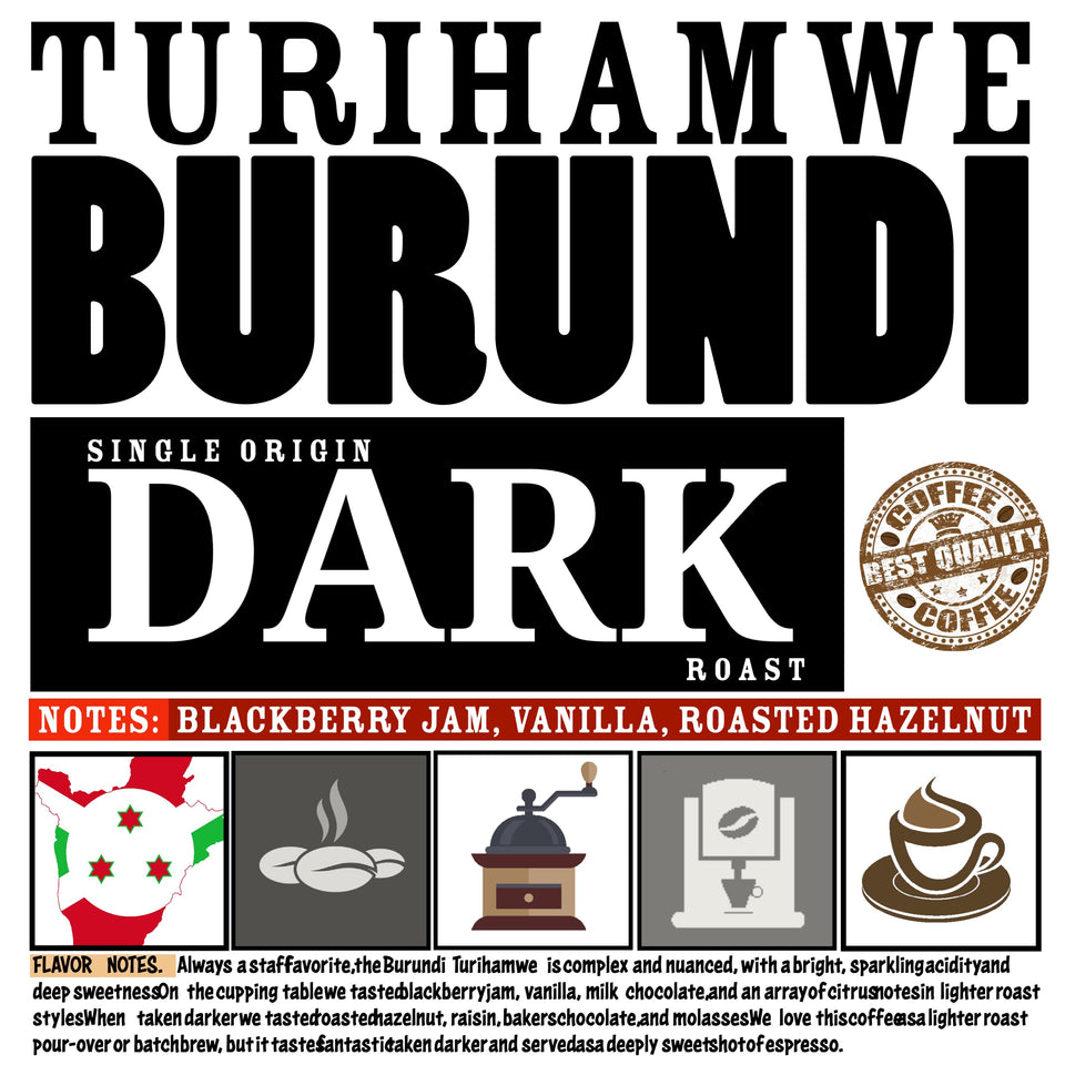 DARK ROAST VANUAT Dailiesdeals Organic Supreme Finest Artisan COFFEE Whole Bean Beans for Drip Coffee Cold Brew Espresso French Press Turkish Brew etc (Brazil, 16oz | Dark Roast)
