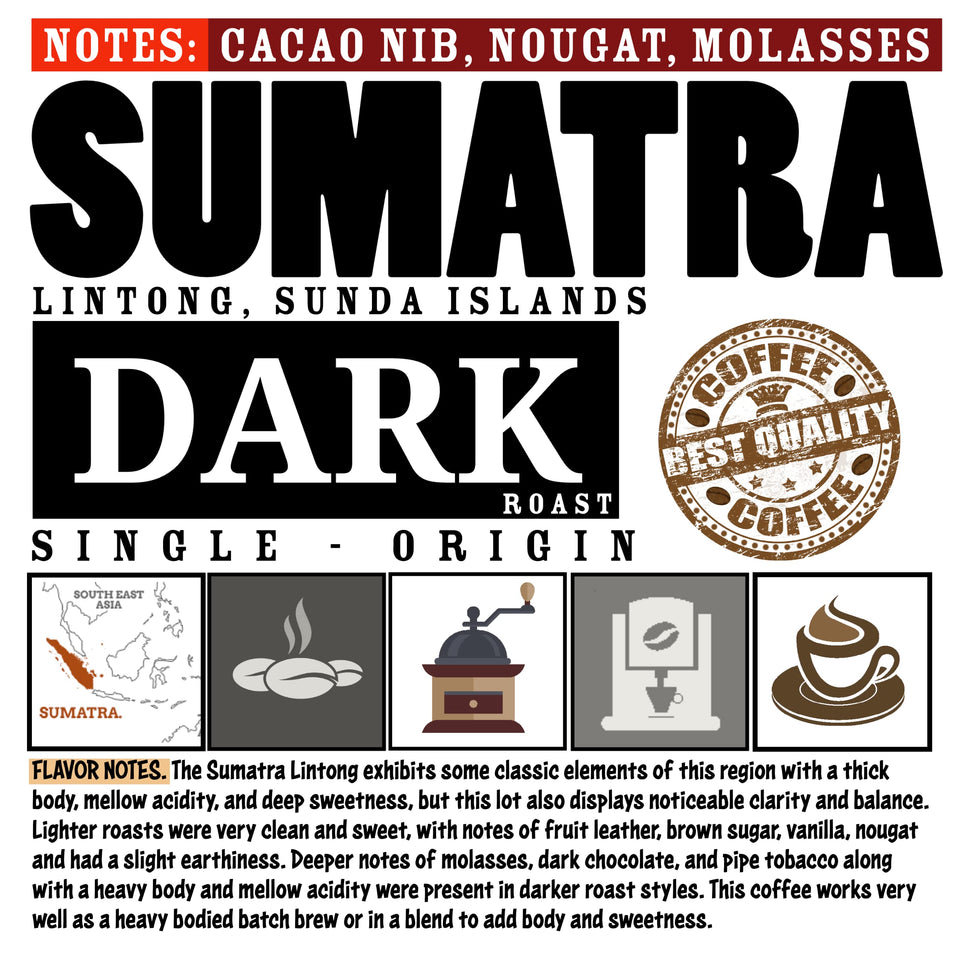 DARK ROAST VANUAT Dailiesdeals Organic Supreme Finest Artisan COFFEE Whole Bean Beans for Drip Coffee Cold Brew Espresso French Press Turkish Brew etc (Brazil, 16oz | Dark Roast)