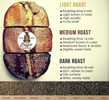DARK ROAST, Whole Bean Coffee, Organic Fresh Artiżan Premium Beans, Dailiesdeals Vanuat LLC COLLECTION (1 Pound, 16OZ, EAST JAVA)