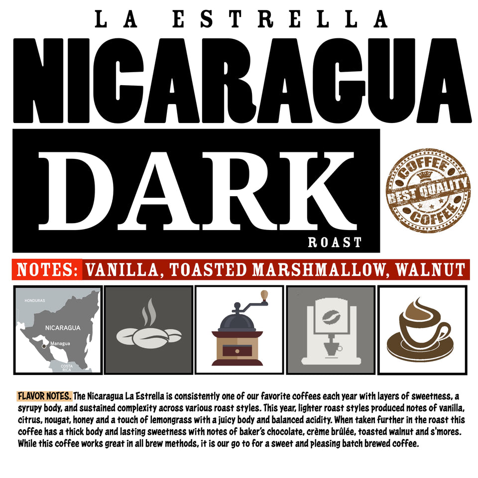 DARK ROAST VANUAT Dailiesdeals Organic Supreme Finest Artisan COFFEE Whole Bean Beans for Drip Coffee Cold Brew Espresso French Press Turkish Brew etc (Brazil, 16oz | Dark Roast)