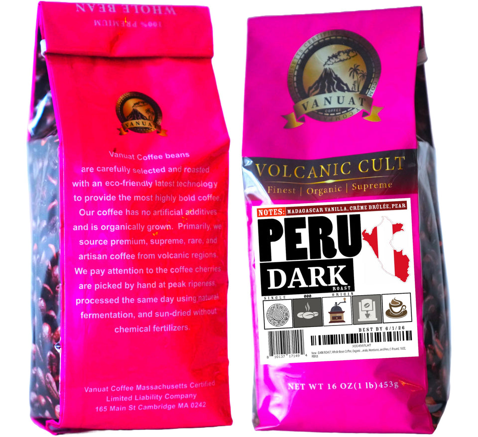 DARK ROAST, Whole Bean Coffee, Organic Fresh Artiżan Premium Beans, Dailiesdeals Vanuat LLC COLLECTION (1 Pound, 16OZ, EAST JAVA)