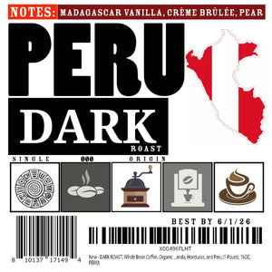 DARK ROAST, Whole Bean Coffee, Organic Fresh Artiżan Premium Beans, Dailiesdeals Vanuat LLC COLLECTION (1 Pound, 16OZ, EAST JAVA)