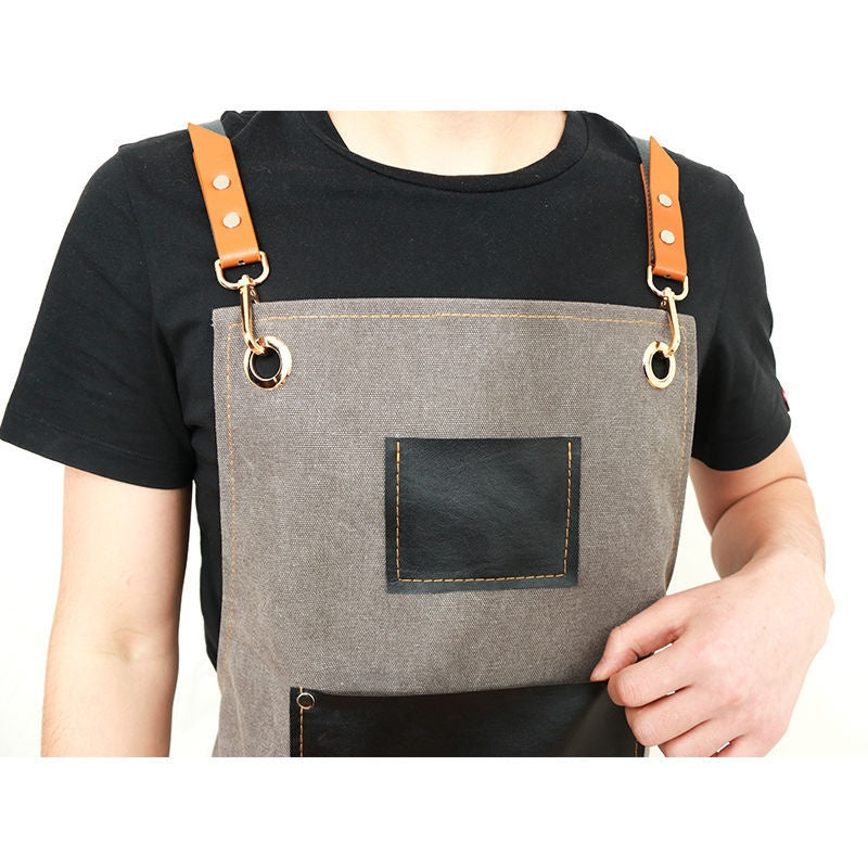 Korean Version Of The Fashion Milk Tea Store Barista Work Apron