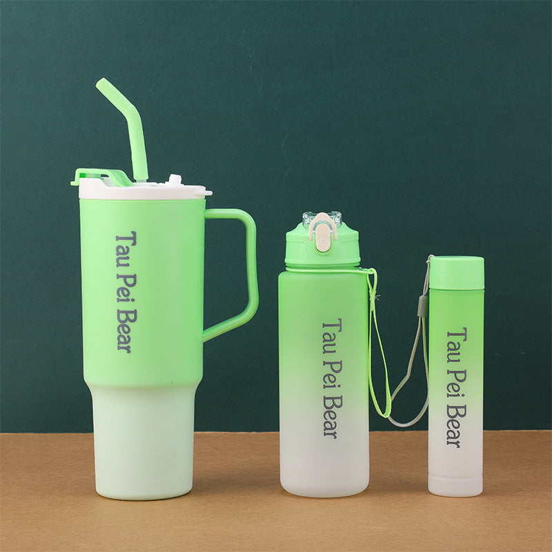40oz Cup Gradient Three-piece Set