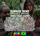 DARK ROAST VANUAT Dailiesdeals Organic Supreme Finest Artisan COFFEE Whole Bean Beans for Drip Coffee Cold Brew Espresso French Press Turkish Brew etc (Brazil, 16oz | Dark Roast)