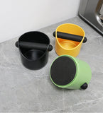 Coffee Knock Box For Grind Waste Grounds Dump Bin Anti-slip Pads Shock-Absorbent With Removable Bar Espresso Maker Barista Tools