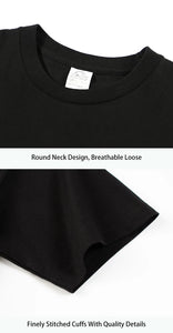 Coffee Because Murder Is Wrong Black Cat Drinks Coffee Funny T-Shirt Oversized Hip Hop T Shirt Cotton Tops Short Sleeves Clothes