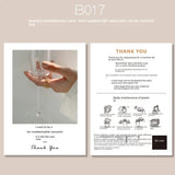 Coffee card customized hand brewed special flavor introduction bean card beverage store product after-sales promotion small card