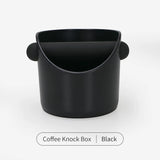 Coffee Knock Box For Grind Waste Grounds Dump Bin Anti-slip Pads Shock-Absorbent With Removable Bar Espresso Maker Barista Tools