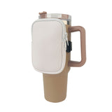 New Neoprene Cup Body Bag 40oz Water Cup Out Portable Small Bag Cow Multi-functional Key And COIN Case