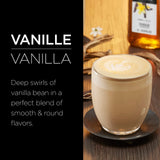1883 Vanilla Syrup 33.8 Fl Oz Gourmet Flavoring for Coffee Tea Cocktails