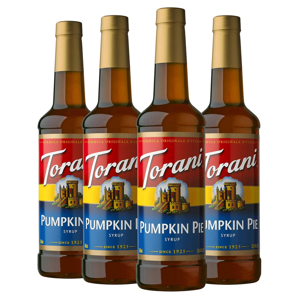 Syrup, Pumpkin Pie, 25.4 Ounces (Pack of 4)