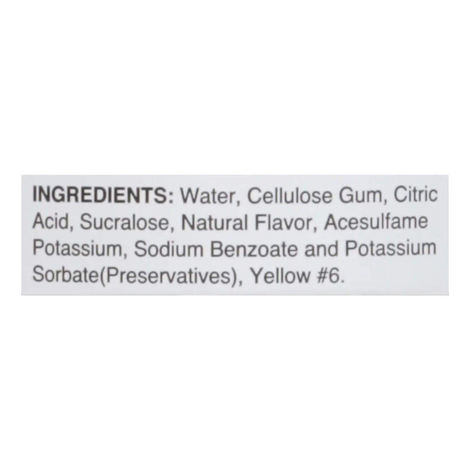 Peach Syrup 25.4 Fl Oz